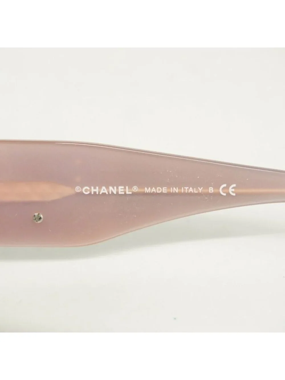 Chanel Sunglasses Camellia Acetate Black Pink Silver Eyewear - Picture 3 of 8